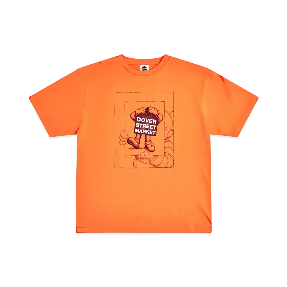 Dover Street Market (DSM) x KAWS Chum Tee "Orange"