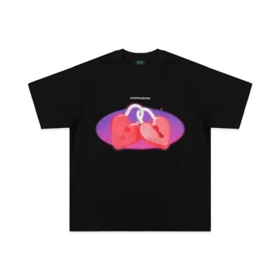 A FEW GOOD KIDS Heart Lock Tee "Black"