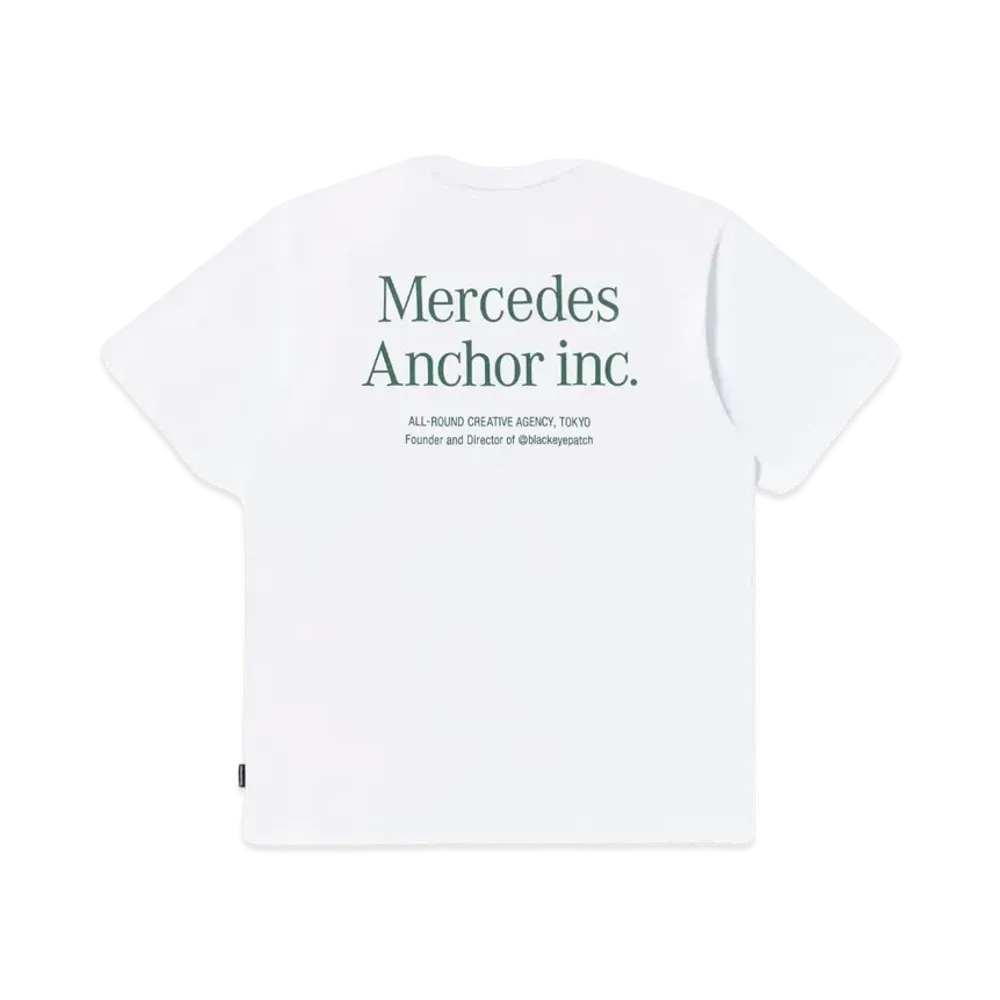 Mercedes Anchor Inc. Logo Tee "White"