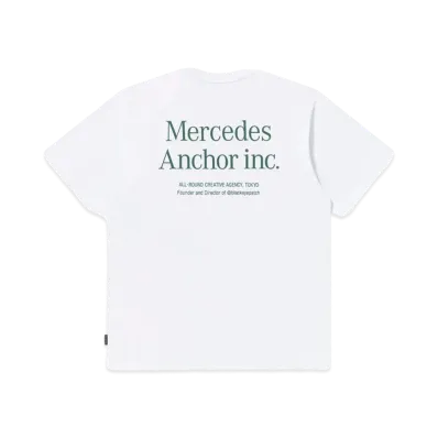 Mercedes Anchor Inc. Logo Tee "White"