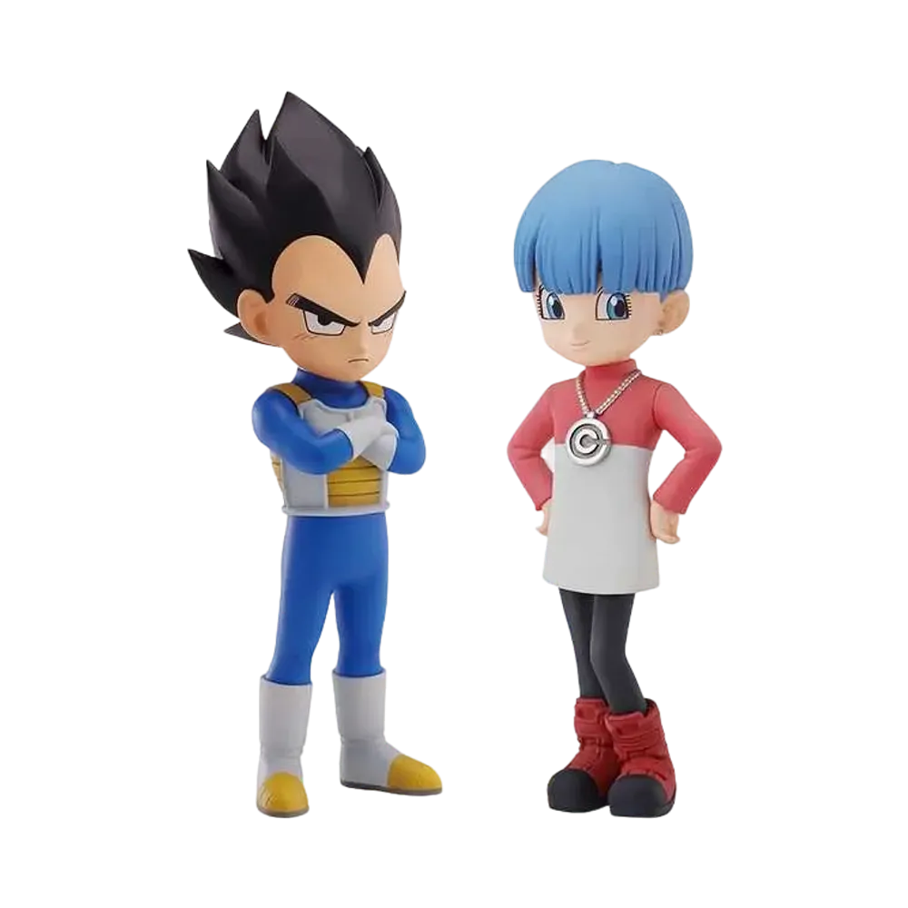 BANDAI "Ichiban Kuji" -Dragon Ball DAIMA- B Prize Vegeta (mini) & Bulma (Mini) MASTERLISE PLUS
