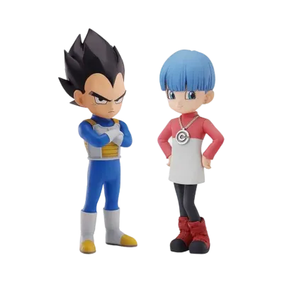 BANDAI "Ichiban Kuji" -Dragon Ball DAIMA- B Prize Vegeta (mini) & Bulma (Mini) MASTERLISE PLUS