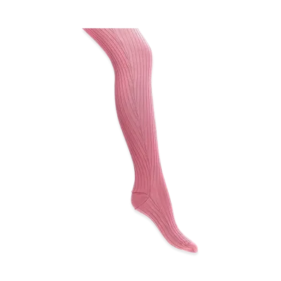 PRADA Women's Ribbed Tights "Pink"