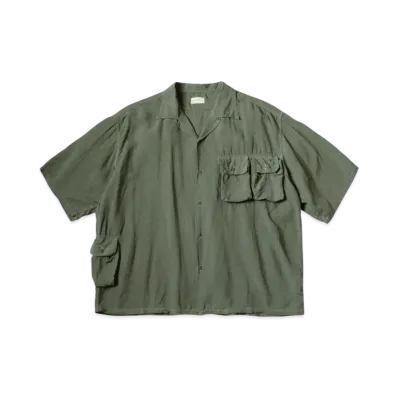 KAPITAL Soft Linen Huntingham Aloha "Khaki"