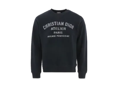 Dior HOMME Atelier Logo Sweatshirt "Navy"