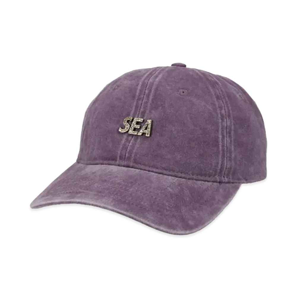 WIND AND SEA Metal Logo Cap "Purple"