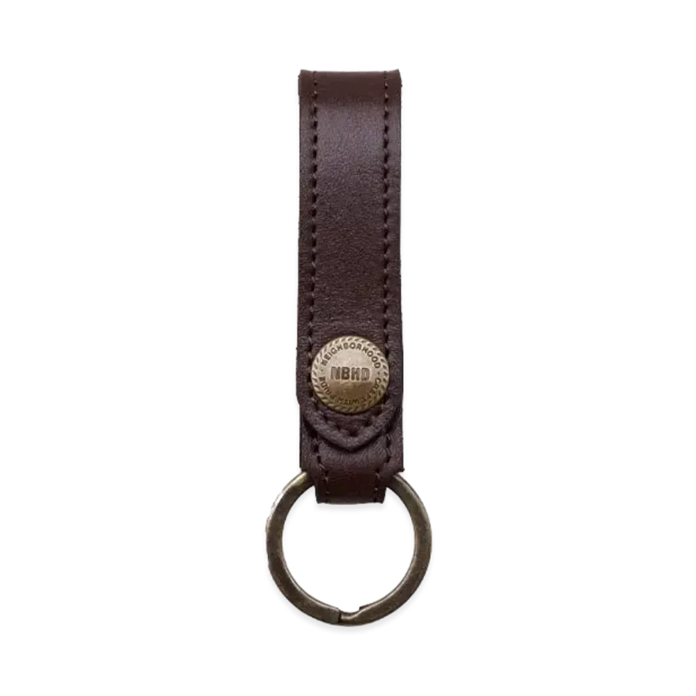 NEIGHBORHOOD Leather Keyholder "Brown"