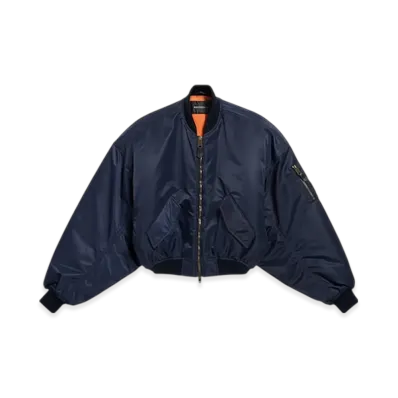 BALENCIAGA Round Bomber "Navy"