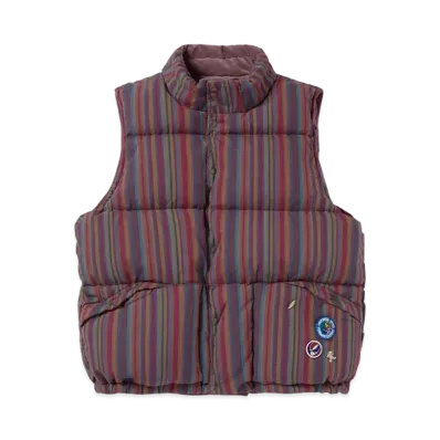 thisisneverthat x Grateful Dead Native Reversible Down Vest "Multi"