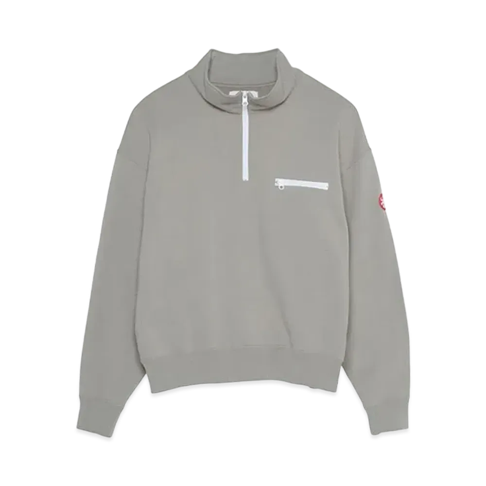 Cav Empt (C.E) HALF ZIP SWEAT "Khaki"