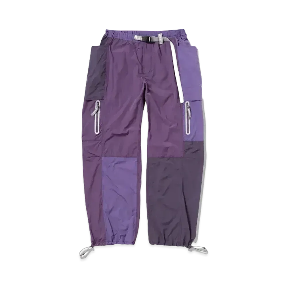 GRAMICCI x and wander Patchwork Wind Pants "Multi Purple"
