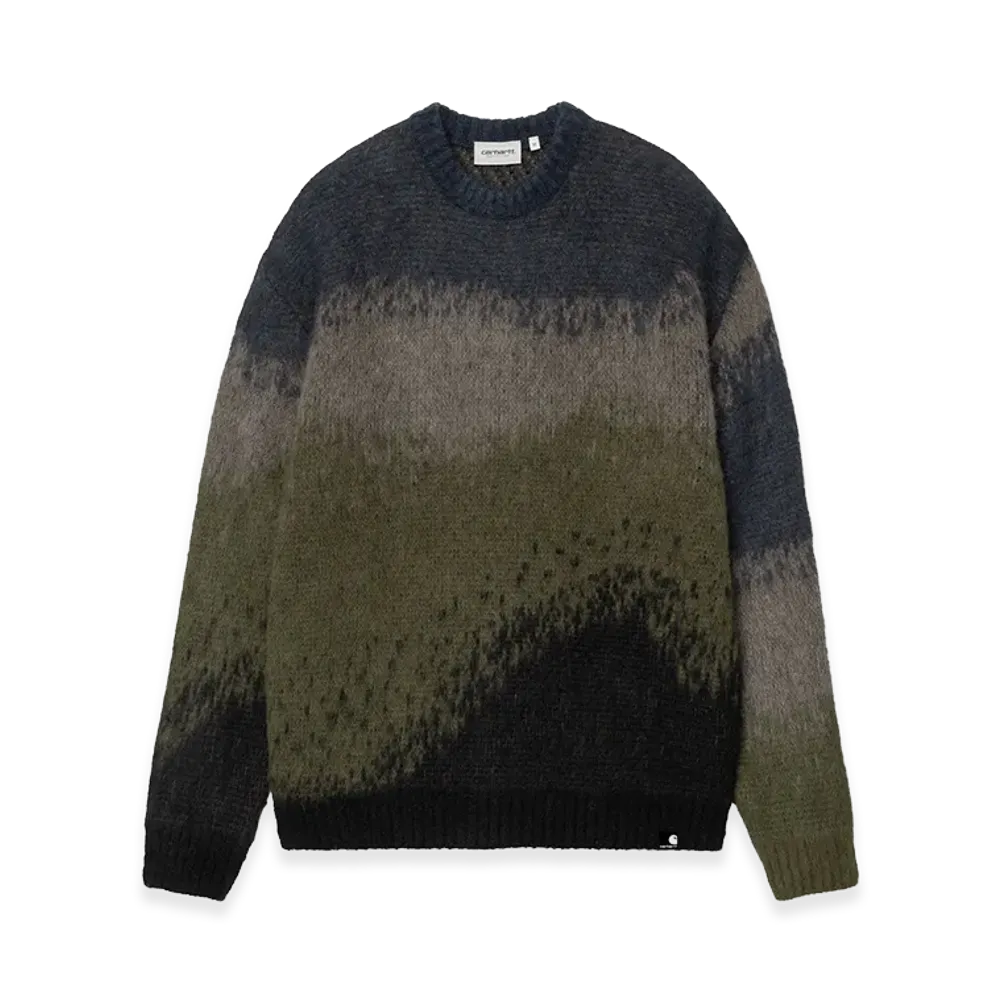 Carhartt WIP Tinley Sweater "Tinley Stripe/Jupiter"