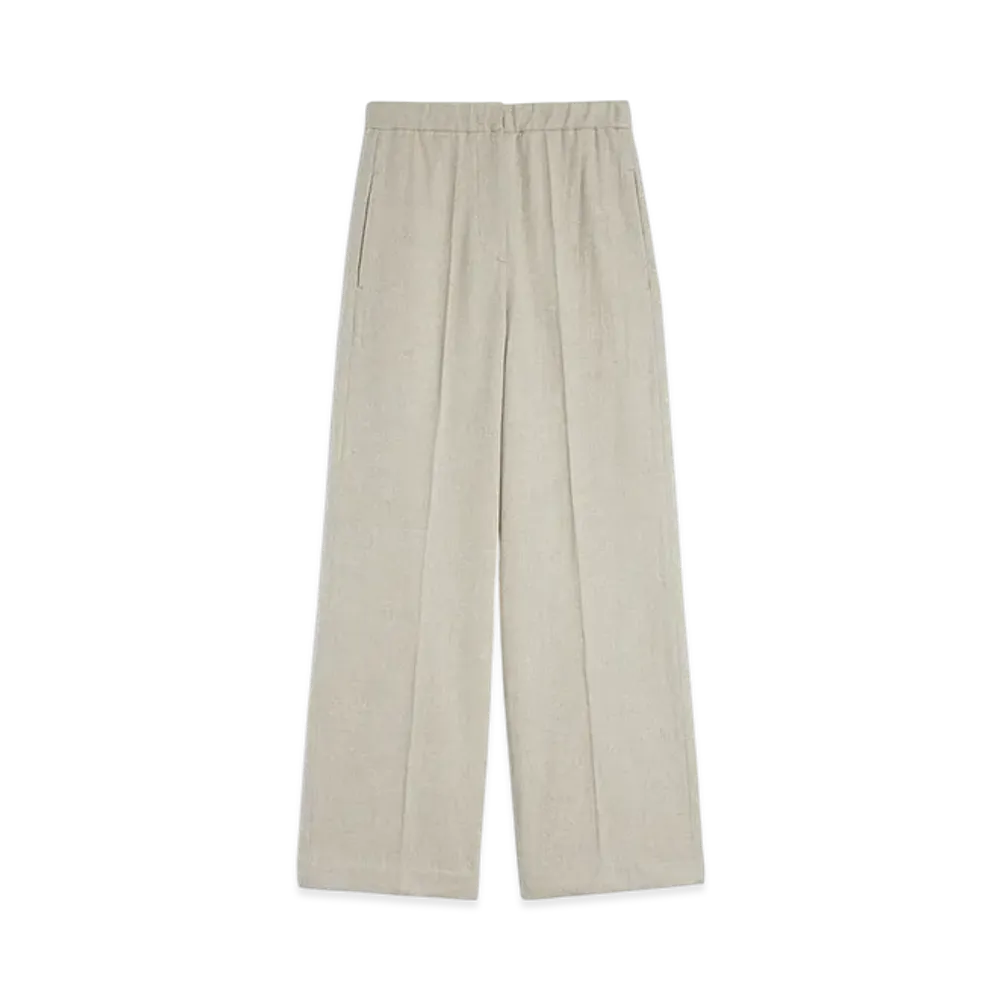 Jil Sander Wool Flannel Trousers "Ginger"