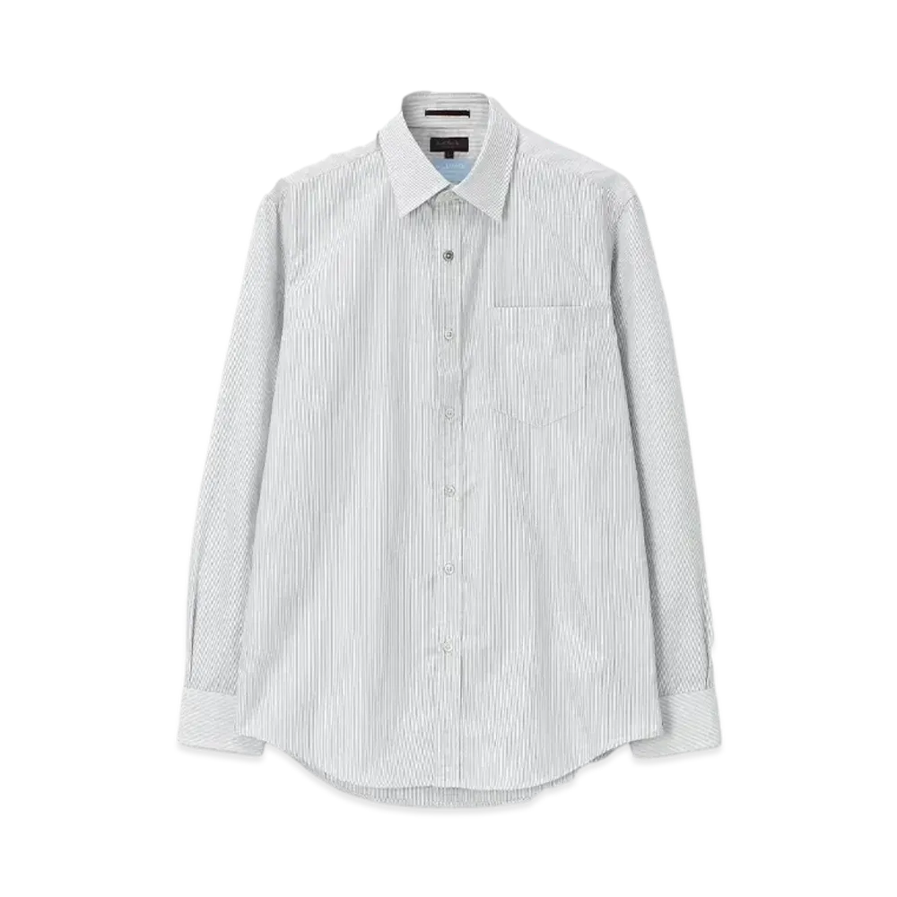 Paul Smith Pinstripe Dress Shirt "White"