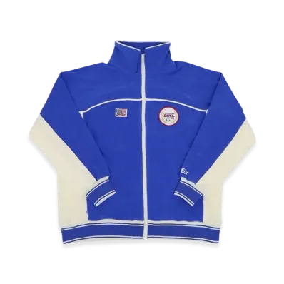 SAPEur 2028 Los Angeles Pile Jersey Jacket "Blue"