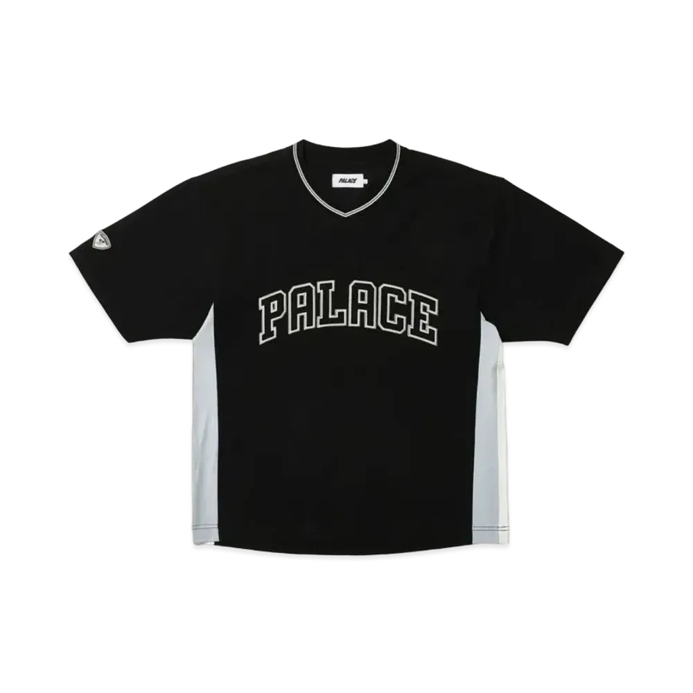 PALACE Panel V-Neck Jersey "Black"