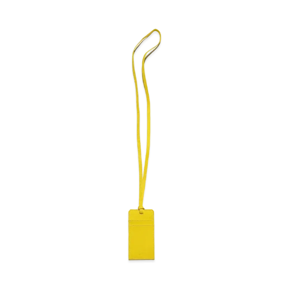 FR2 x JAM HOME MADE Neck strap Card Case "Yellow"