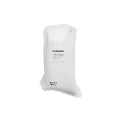 Graphpaper 3-Pack Socks "Monotone"