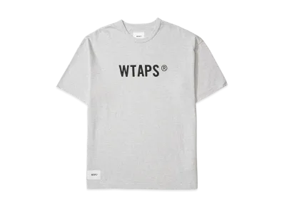 WTAPS Sign / SS / Cotton. TSSC "Ash Gray"