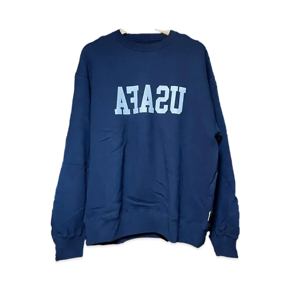 SSZ Vintage Mirror Sweat "Navy"
