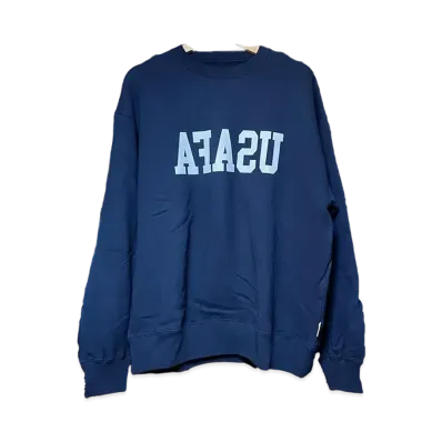 SSZ Vintage Mirror Sweat "Navy"