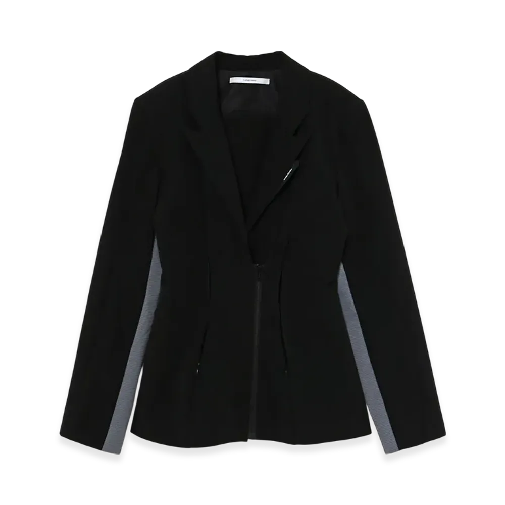 THEREDTHREAD G Tech Jersey Jacket "Black"