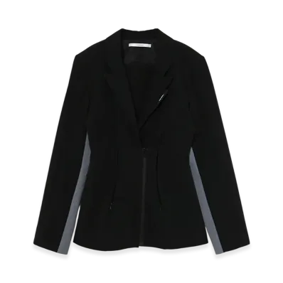 THEREDTHREAD G Tech Jersey Jacket "Black"