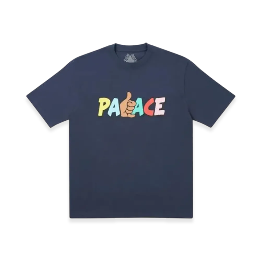 PALACE Shitfaced Shaka T-Shirt "Navy"