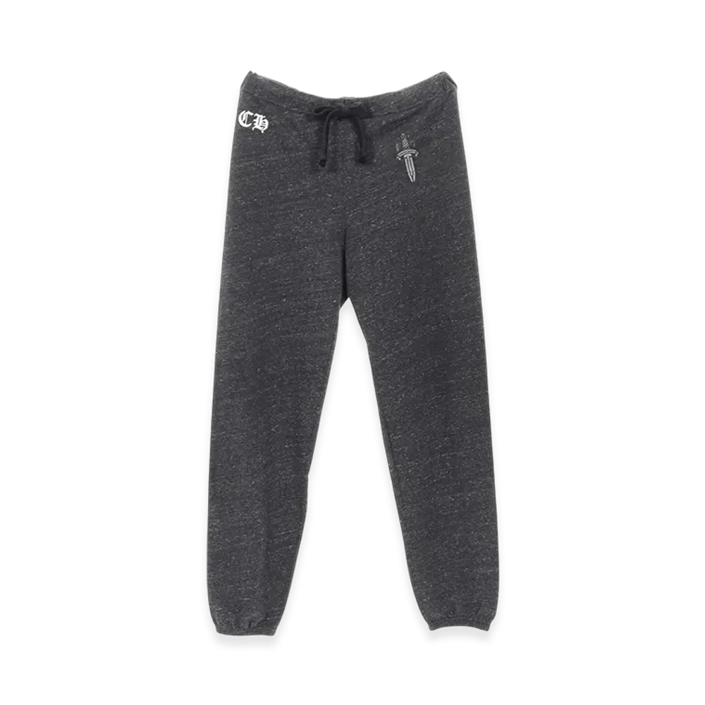 Chrome Hearts Dagger Print Sweatpants "Dark Gray"