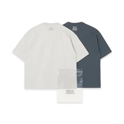 N.HOOLYWOOD TEST PRODUCT EXCHANGE SERVICE 2Pack T-Shirt "Off White/Charcoal"