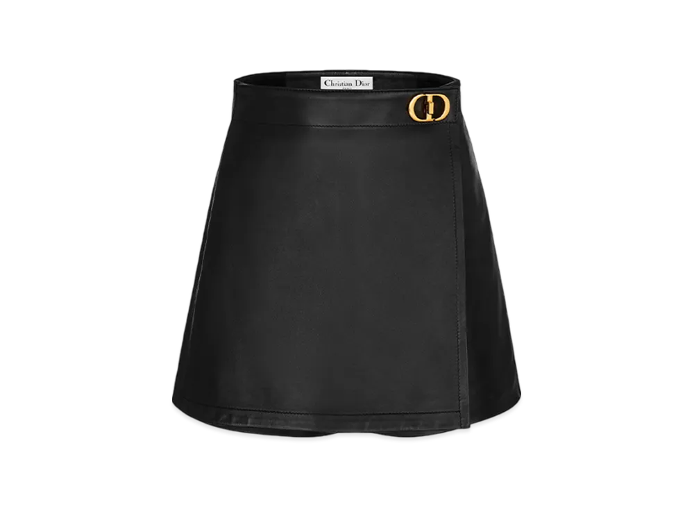 Dior Women's Skort with CD Buckle "Black"
