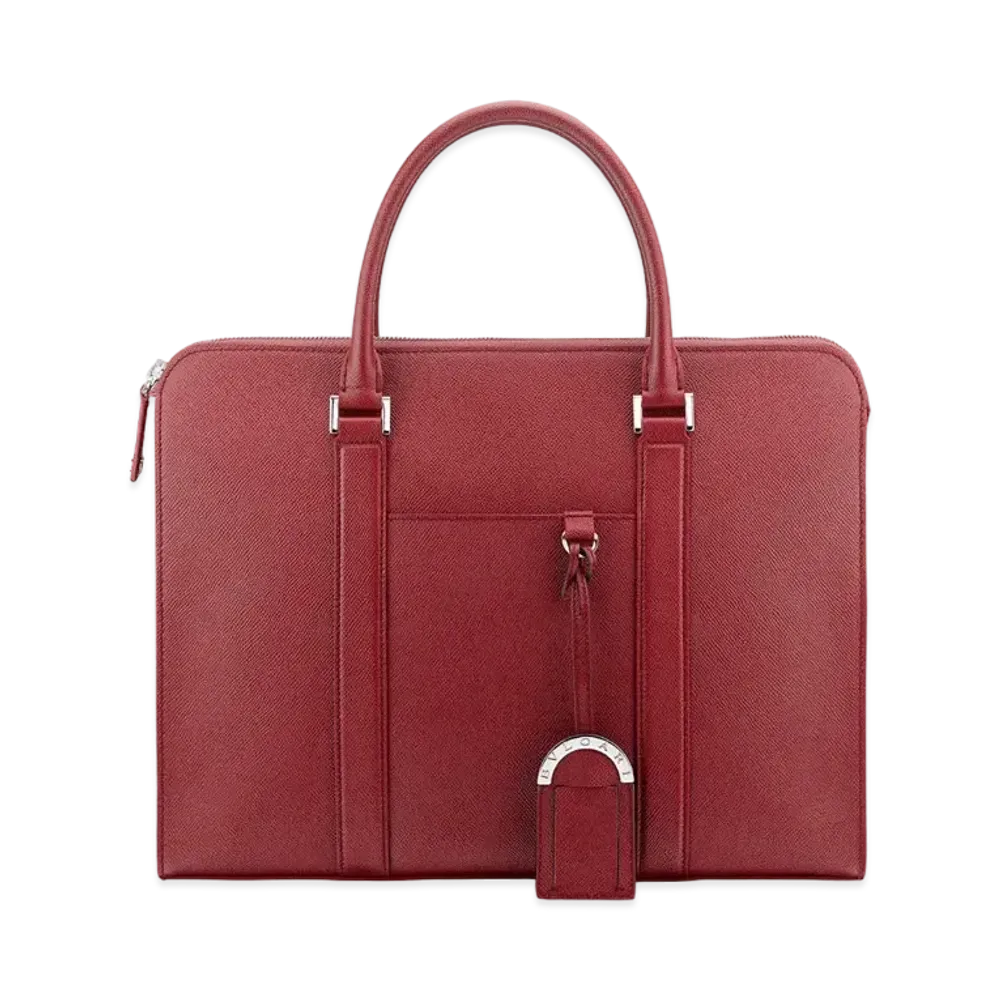 BVLGARI BVLGARI MAN Briefcase "Red"
