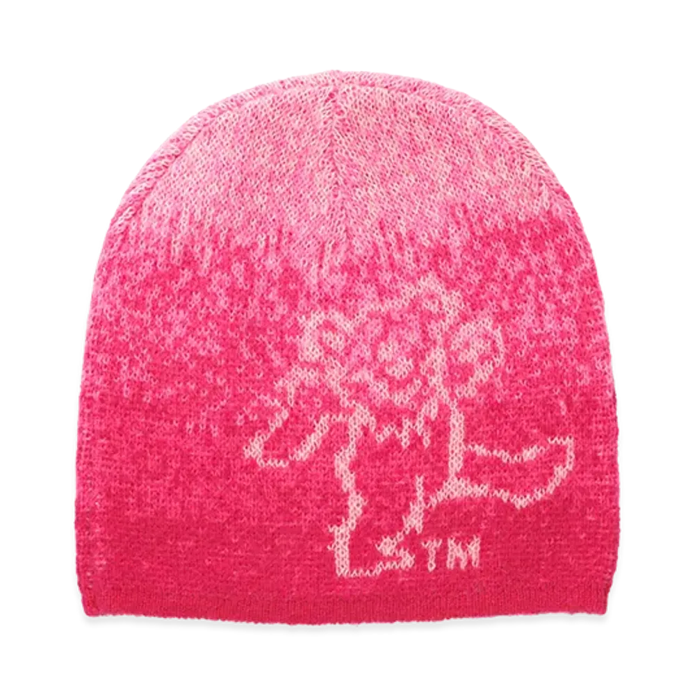 WIND AND SEA x Grateful Dead Jacquard Knit Beanie "Pink"