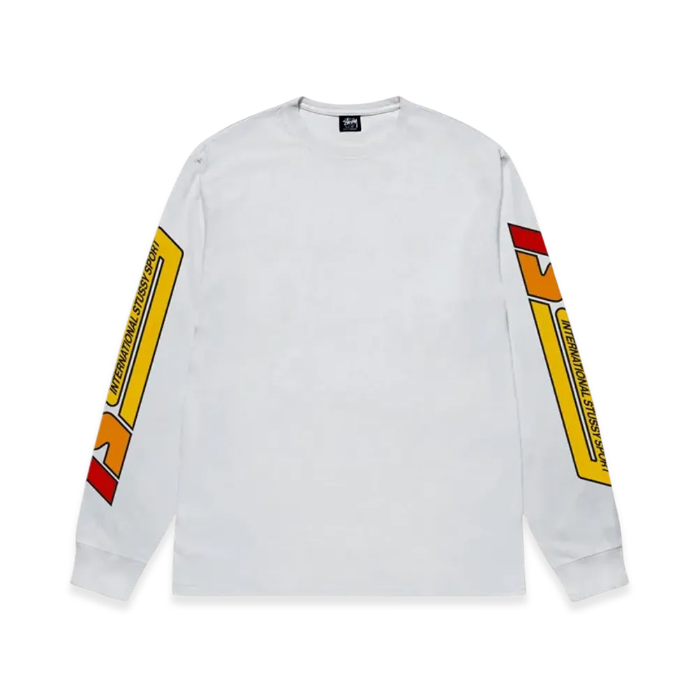 Stussy Sport LS Tee "White"