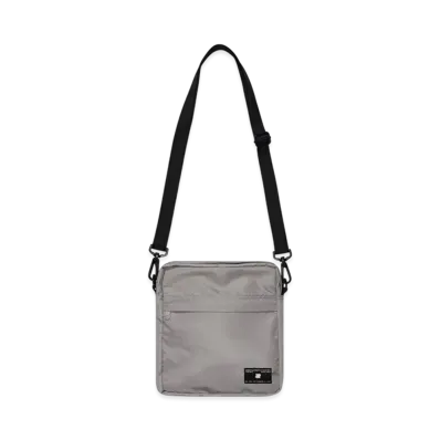 UNDEFEATED Flight Satin Shoulder Bag "Gray"