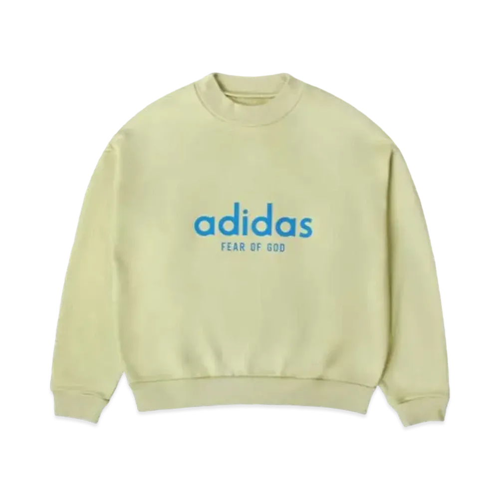 FEAR OF GOD ADIDAS PULLOVER CREWNECK "Yellow"