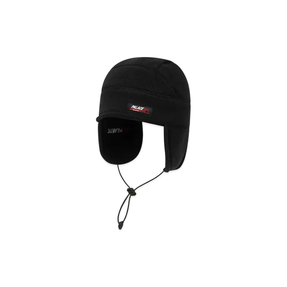 PALACE Polartec Earflap Tech Beanie "Black"