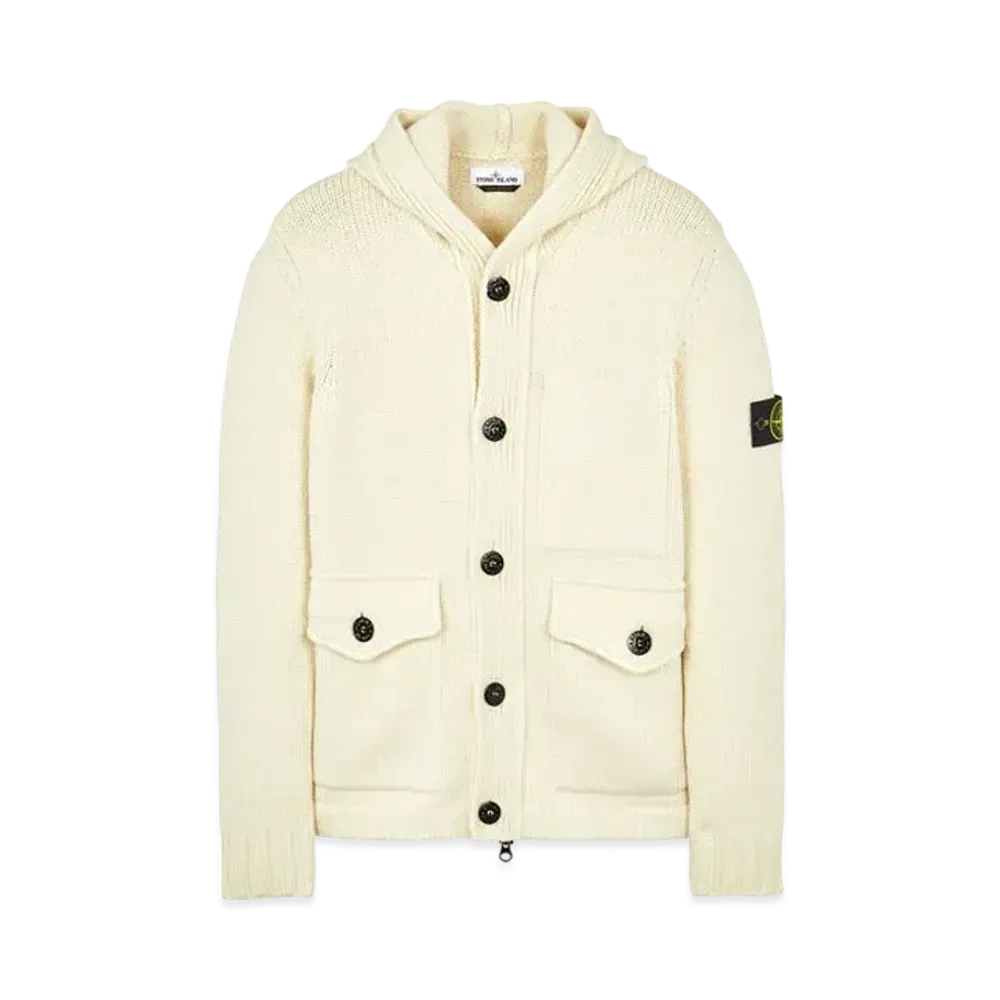 Stone Island 558B2 WOOL-SILK "Natural White"