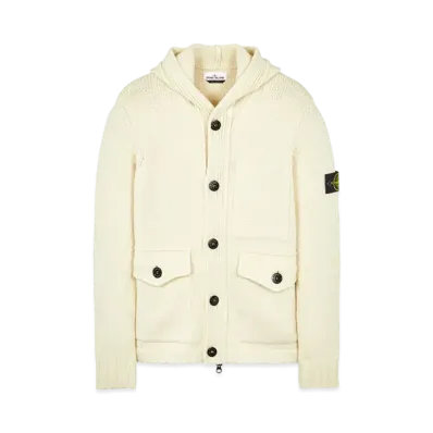 Stone Island 558B2 WOOL-SILK "Natural White"