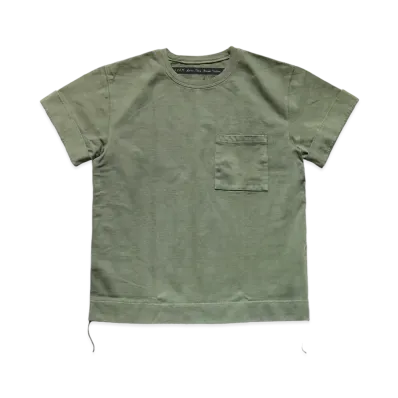 KAPITAL 16 / DEBREEDING TENGU ARMY PACK POKE T "Khaki"