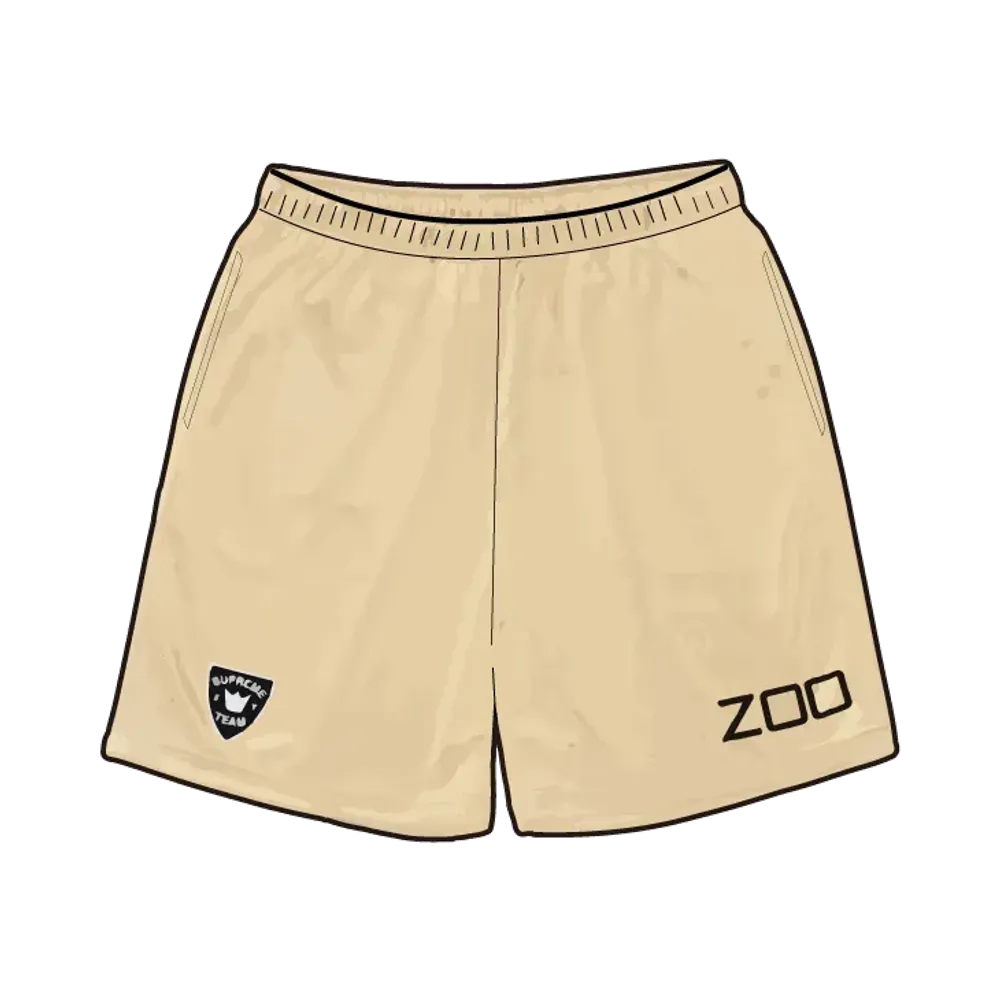Supreme x Zoo York Soccer Short "Gold"