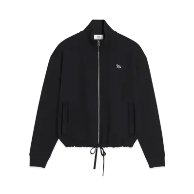 Maison Kitsune Baby Fox Patch Zip Blouson "Black"