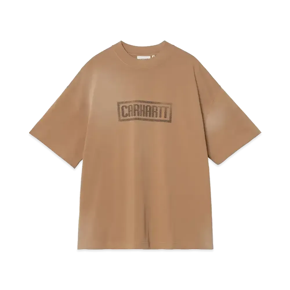 Carhartt WIP S/S Bricky Man T-Shirt "WIP H Brown/Stone Dyed"