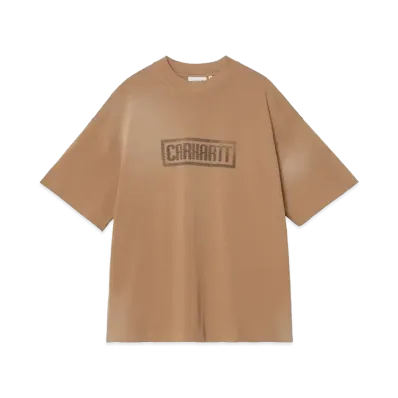 Carhartt WIP S/S Bricky Man T-Shirt "WIP H Brown/Stone Dyed"