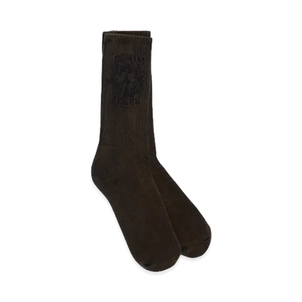 DENIM TEARS Denim U Socks "Brown"