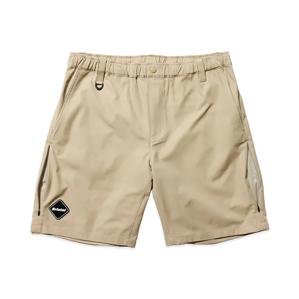 F.C.Real Bristol Ventilation Shorts "Beige"