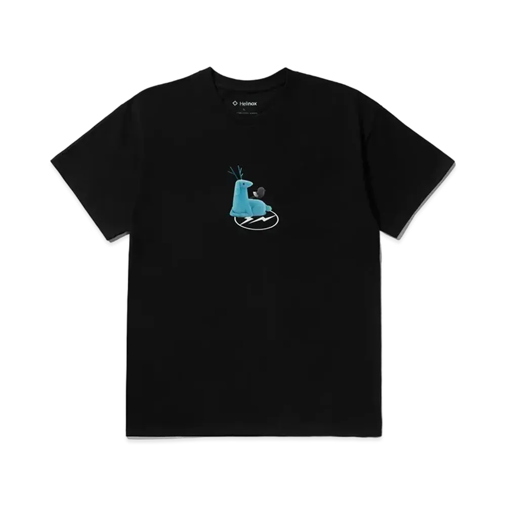FRAGMENT x Helinox T-Shirts "Black"