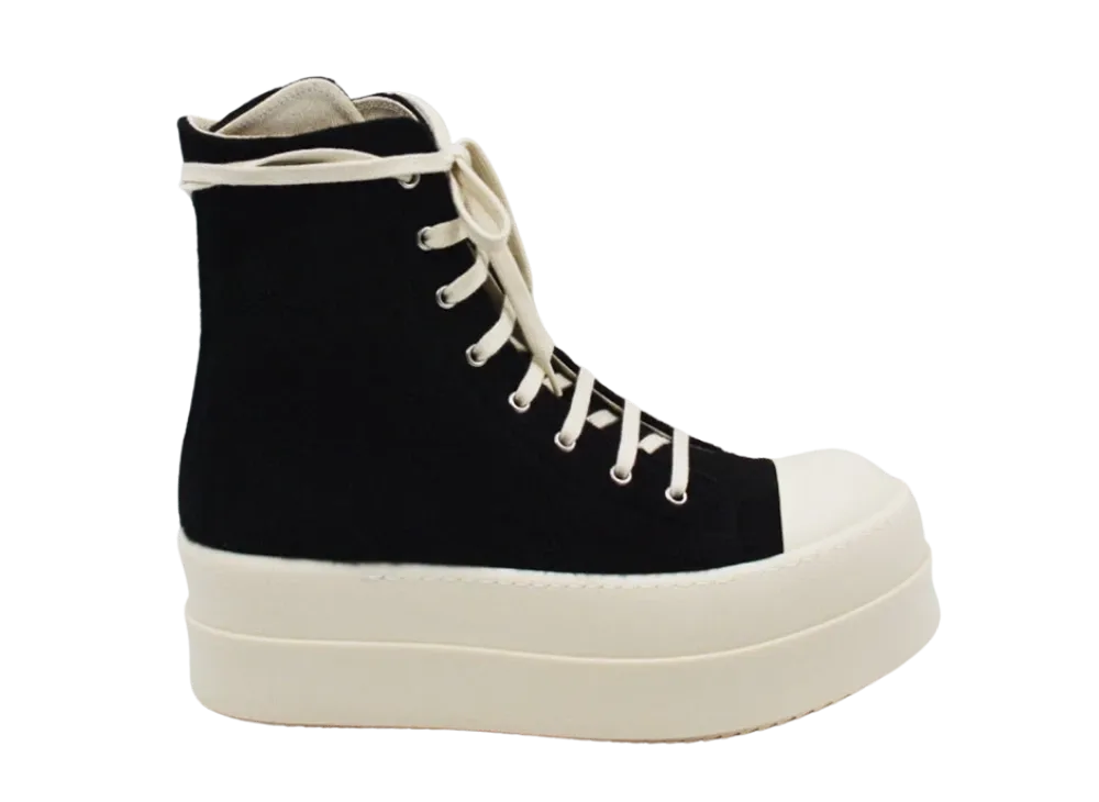 Rick Owens DRKSHDW Double Bumper "Black/Milk"