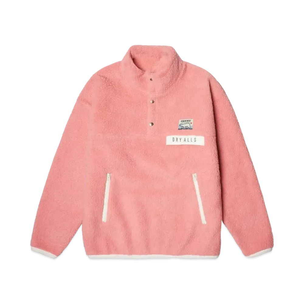HUMAN MADE BOA FLEECE PULLOVER "Pink"