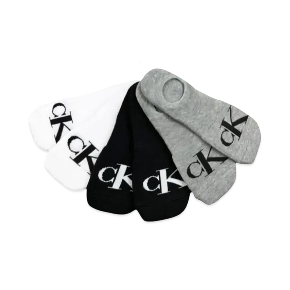 Calvin Klein Socks Big Logo "Grey/Black/White"